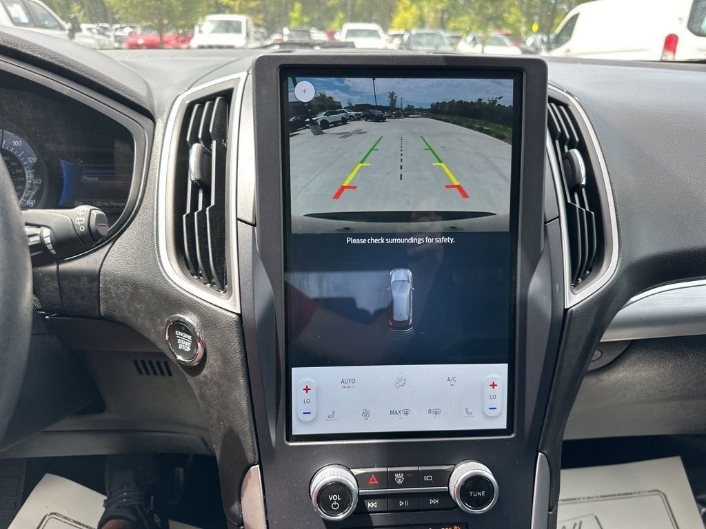 2022 Stone Blue Metallic Ford Edge SEL AWD SUV
