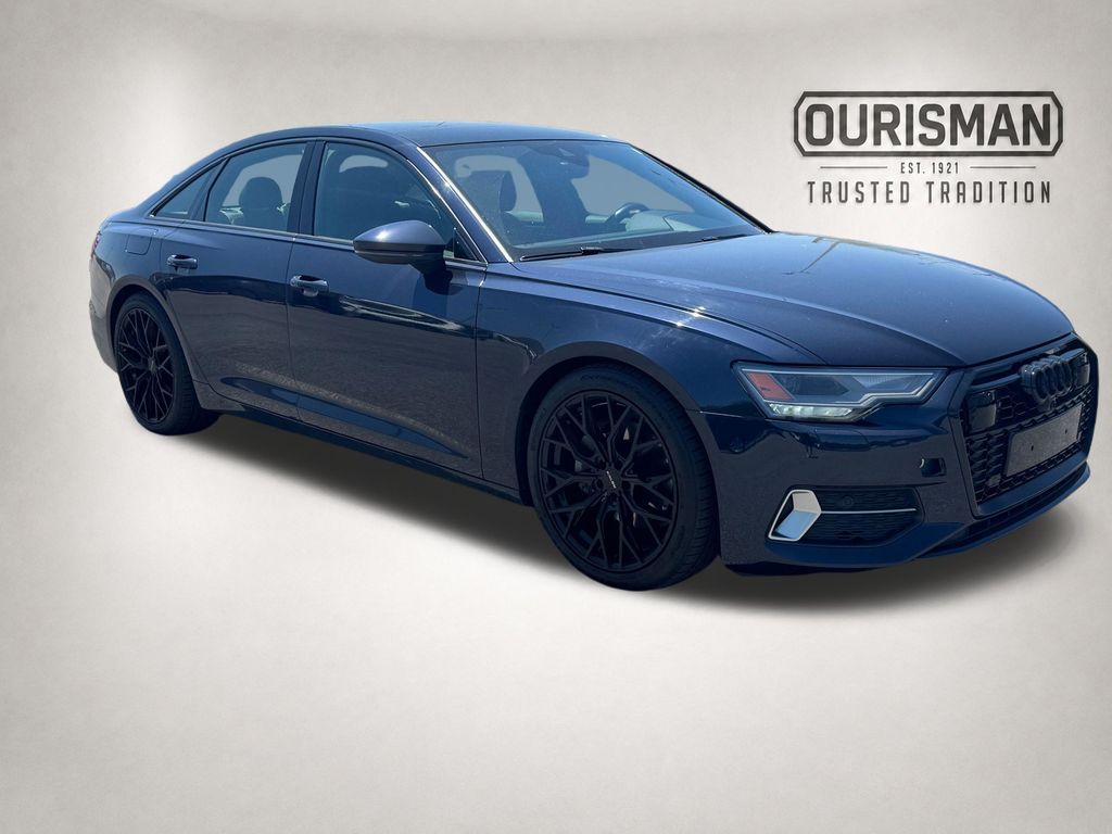 Firmament Blue Metallic 2019 Audi A6 Sedan All-Wheel Drive 7-Speed Automatic