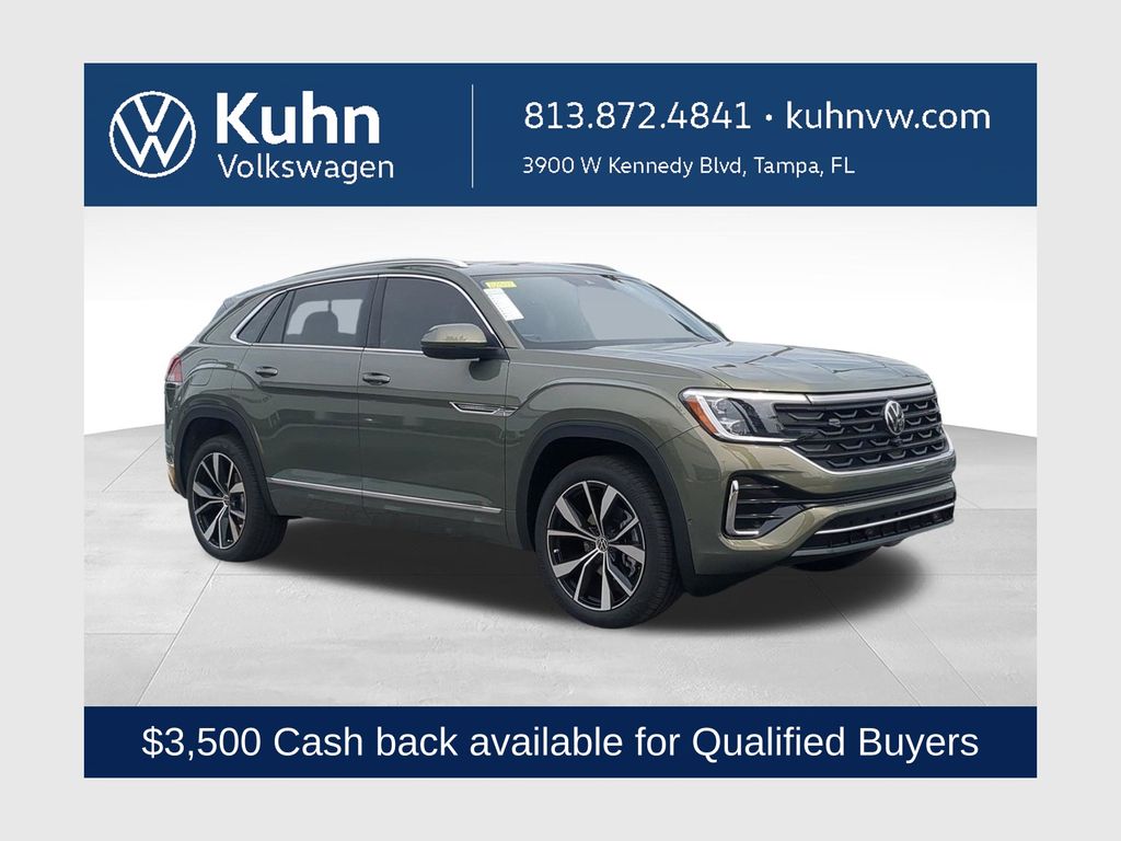 Avocado Green Pearl 2026 Volkswagen Atlas Cross Sport SUV / Crossover All-Wheel Drive 8-Speed Automatic