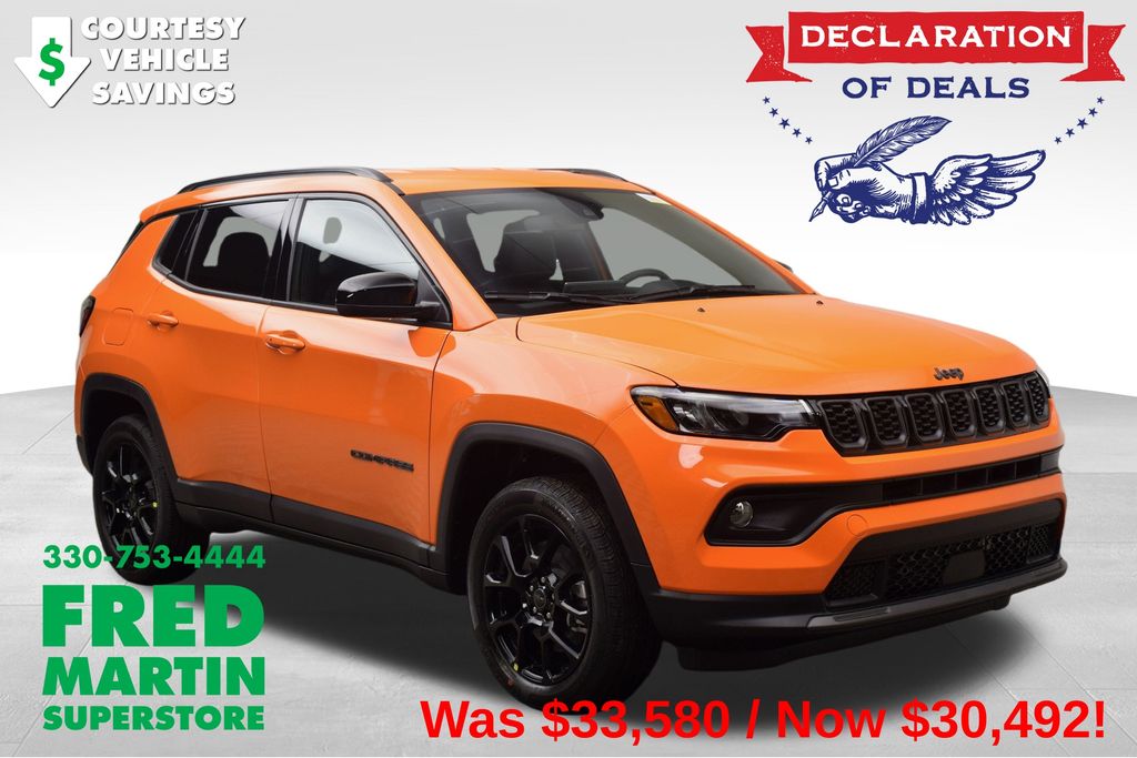 new 2026 Jeep Compass car, priced at $30,492
