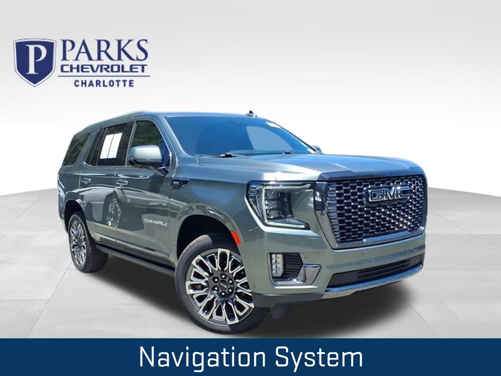 Frosted Pine Metallic 2024 GMC Yukon Denali Ultimate 4WD SUV / Crossover Four-Wheel Drive Automatic
