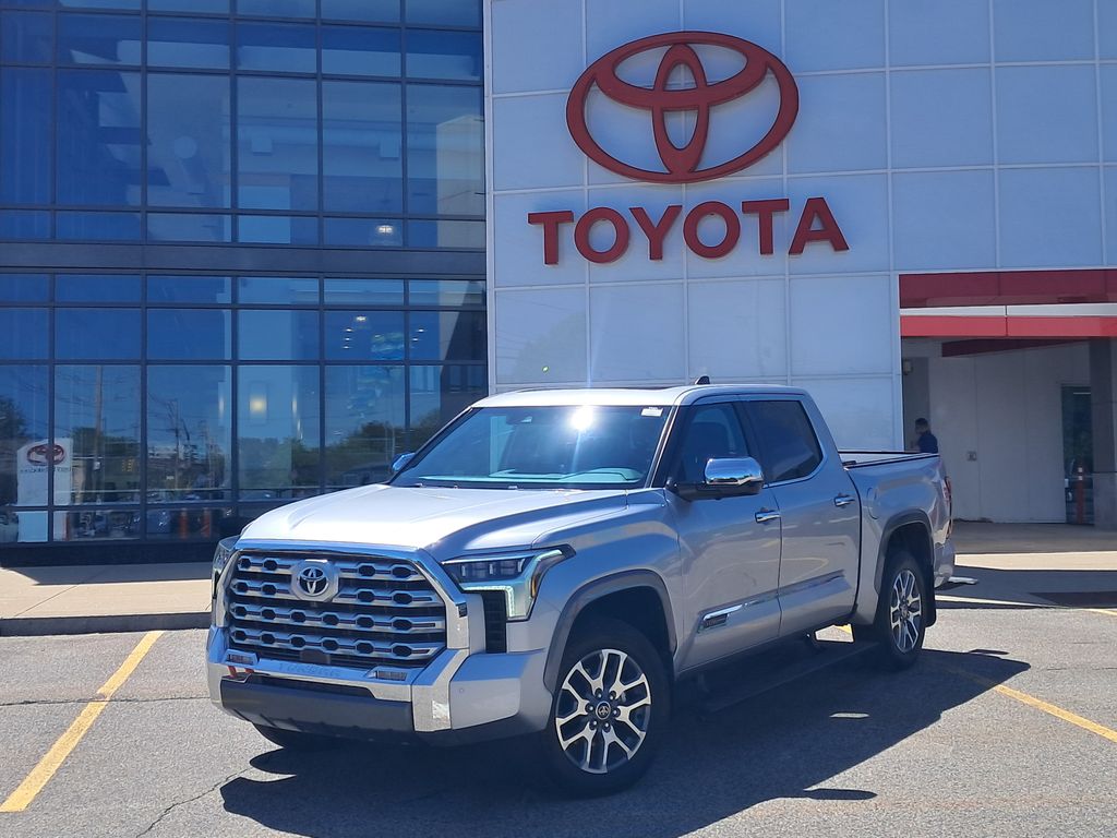 Celestial Silver Metallic 2024 Toyota Tundra Pickup Truck Four-Wheel Drive Automatic