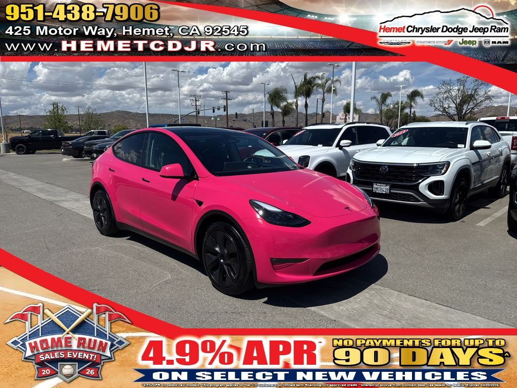 Ultra Red 2024 Tesla Model Y Long Range AWD SUV / Crossover All-Wheel Drive 1-Speed Automatic