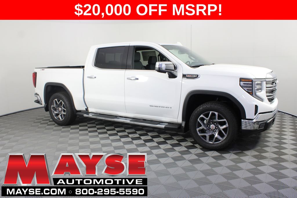 Summit White 2026 GMC Sierra 1500 Pickup Truck Four-Wheel Drive Automatic