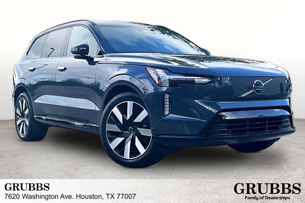 Denim Blue 2026 Volvo EX90 Twin Ultra 6-Passenger eAWD SUV / Crossover All-Wheel Drive 1-Speed Automatic