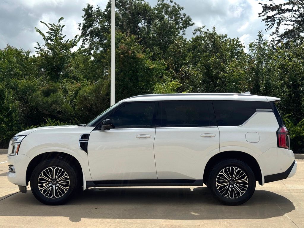2025 Nissan Armada SL White at Central Houston Nissan