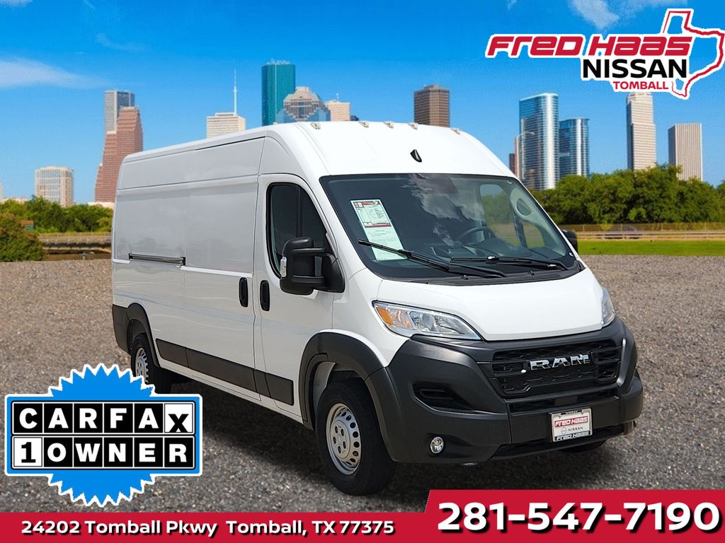 Bright White Clearcoat 2026 RAM ProMaster Van 9-Speed Automatic