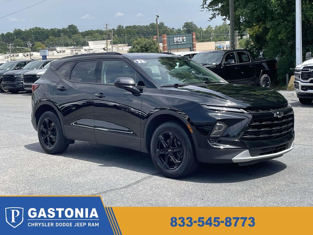 Black 2023 Chevrolet Blazer SUV / Crossover Front-Wheel Drive 9-Speed Automatic Overdrive