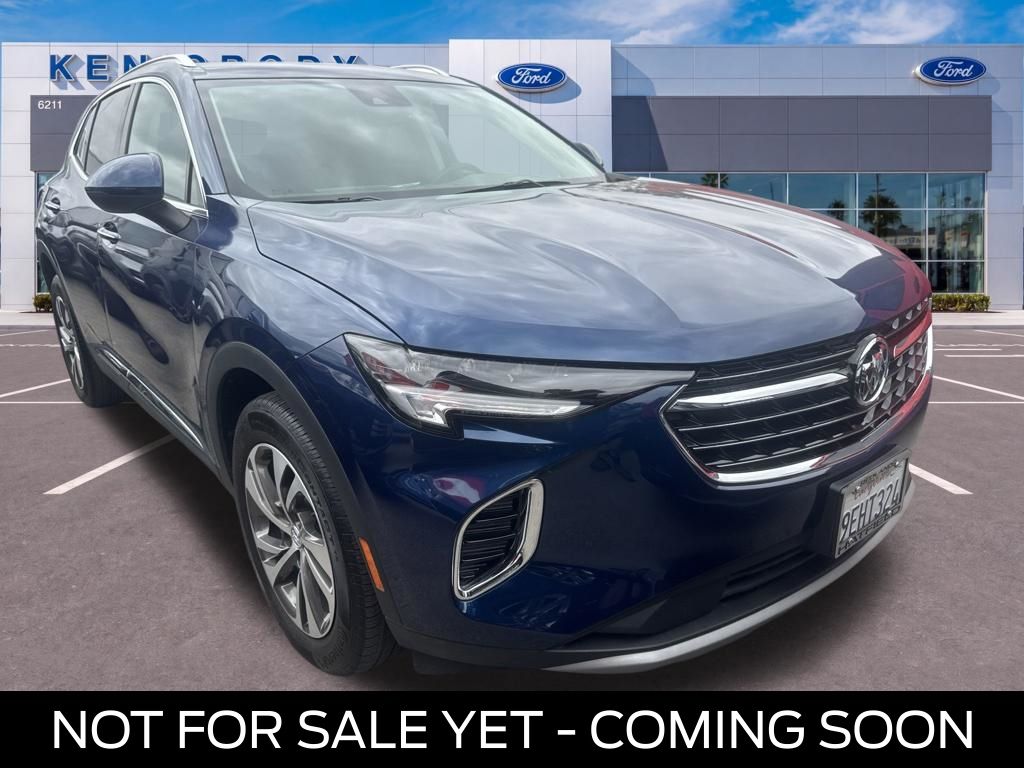 Sapphire Metallic 2023 Buick Envision SUV / Crossover Front-Wheel Drive 9-Speed Automatic