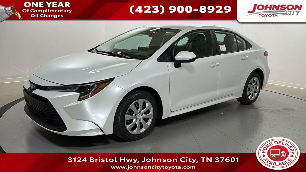 Pearl 2026 Toyota Corolla Sedan Front-Wheel Drive Continuously Variable Transmission