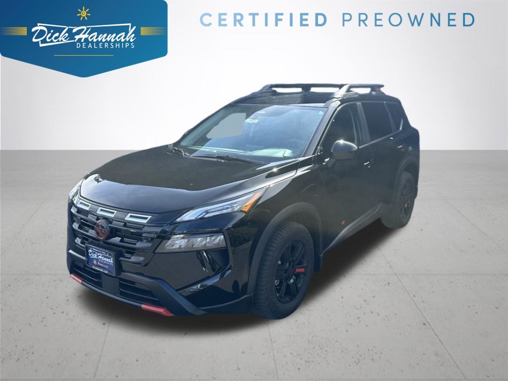 Super Black 2025 Nissan Rogue Rock Creek AWD SUV / Crossover All-Wheel Drive Continuously Variable Transmission