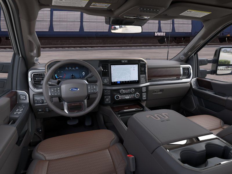 New 2026 Star White Metallic Tri-Coat Ford F-350® King Ranch® image 9