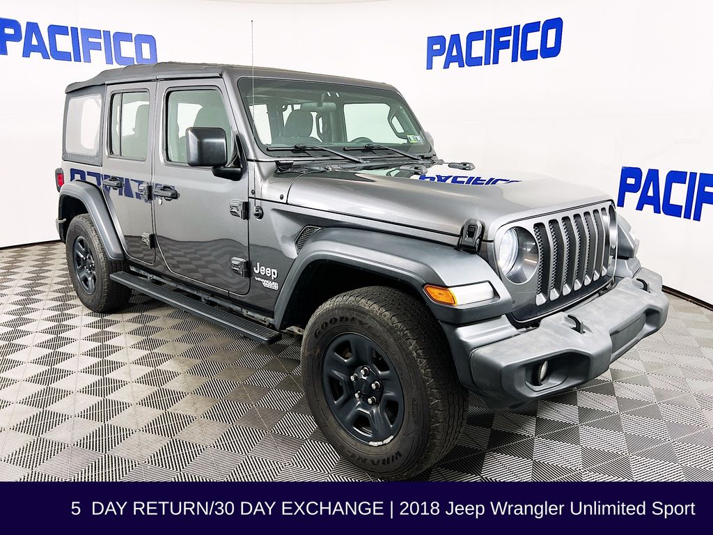 2018 Jeep Wrangler Unlimited Sport 4WD