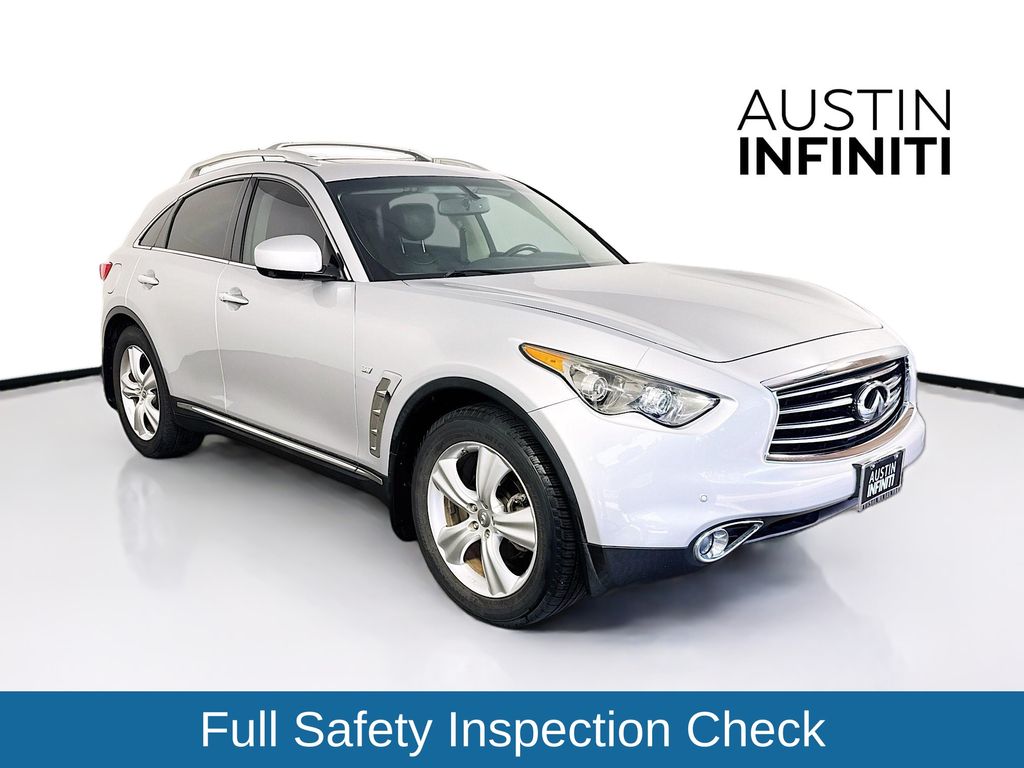 Gray (Liquid Platinum) 2016 INFINITI QX70 RWD SUV / Crossover Rear-Wheel Drive 7-Speed Automatic