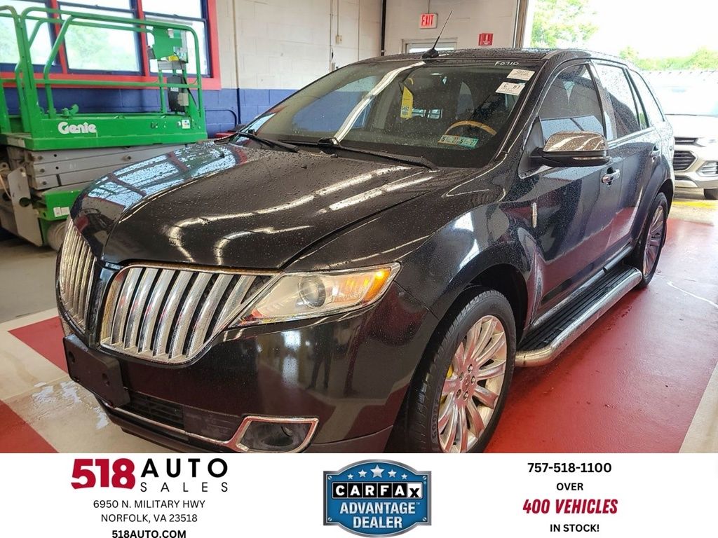 Tuxedo Black Metallic 2013 Lincoln MKX AWD SUV / Crossover All-Wheel Drive 6-Speed Automatic