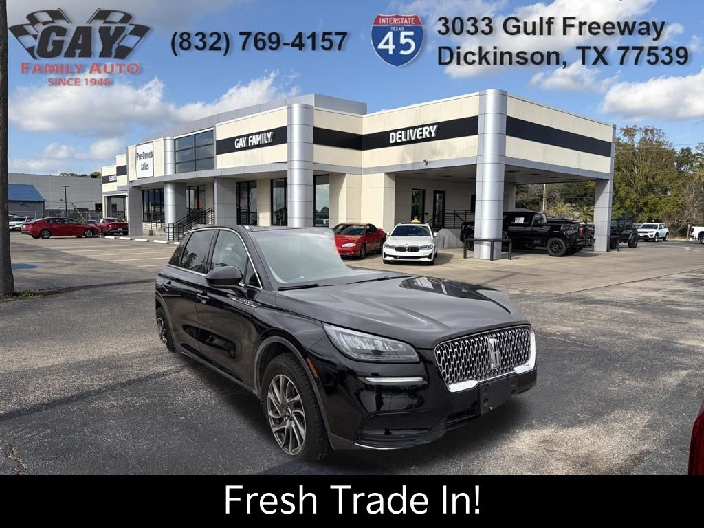 Black Metallic 2022 Lincoln Corsair Standard FWD SUV / Crossover Front-Wheel Drive 8-Speed Automatic