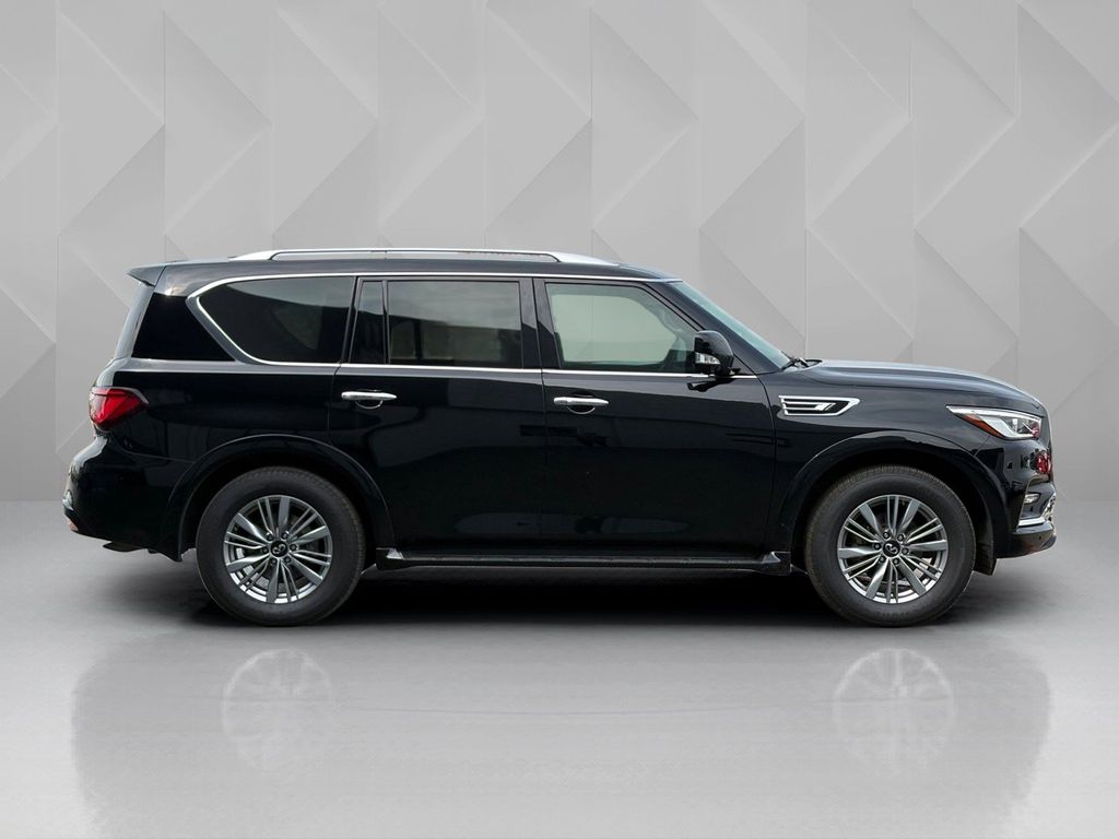 2022 INFINITI QX80 LUXE Black at AutoSavvy Houston Northwest