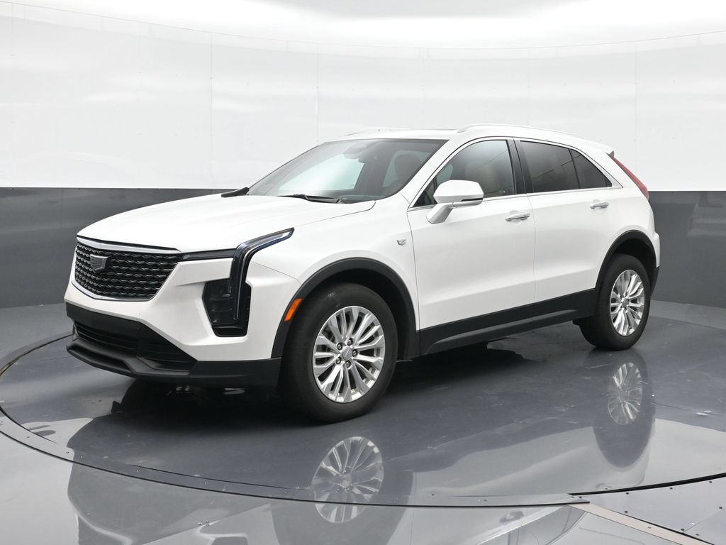 Crystal White 2024 Cadillac XT4 SUV / Crossover Front-Wheel Drive 9-Speed Automatic