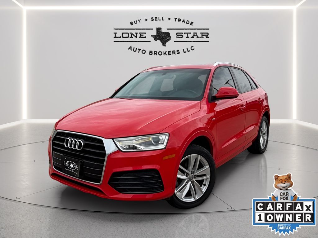 Misano Red Pearl 2018 Audi Q3 2.0T Premium SUV / Crossover Front-Wheel Drive 6-Speed Automatic