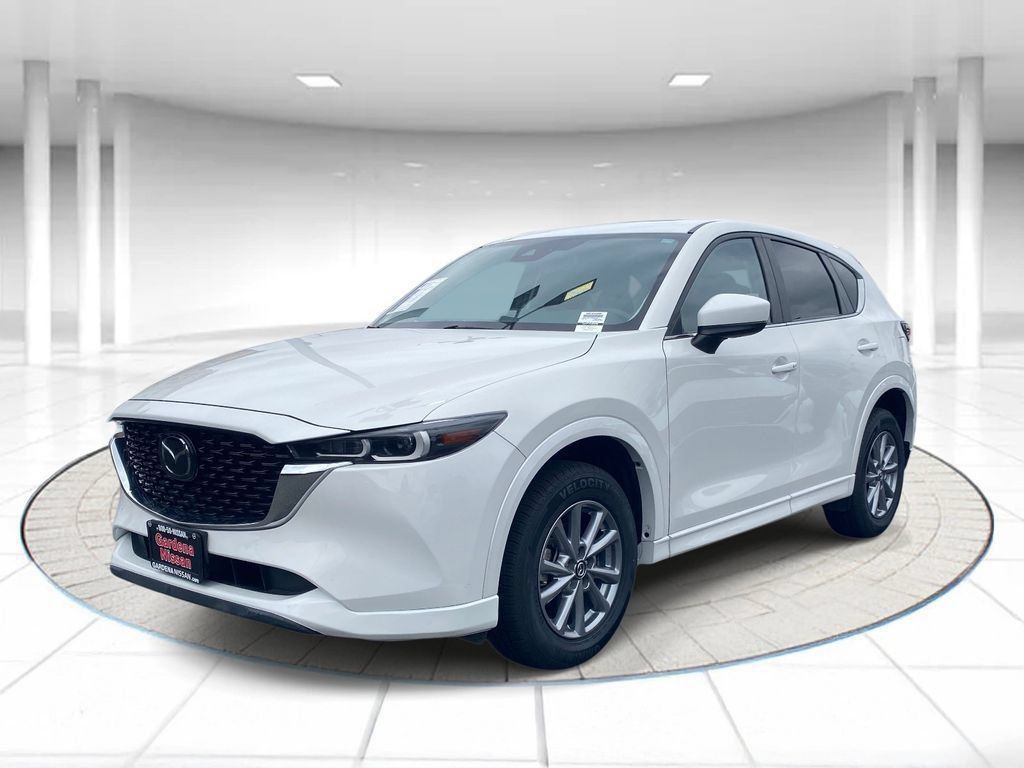 White Metallic 2024 Mazda CX-5 SUV / Crossover All-Wheel Drive 6-Speed Automatic