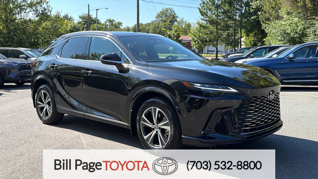 Black (Caviar) 2025 Lexus RX SUV / Crossover All-Wheel Drive 8-Speed Automatic