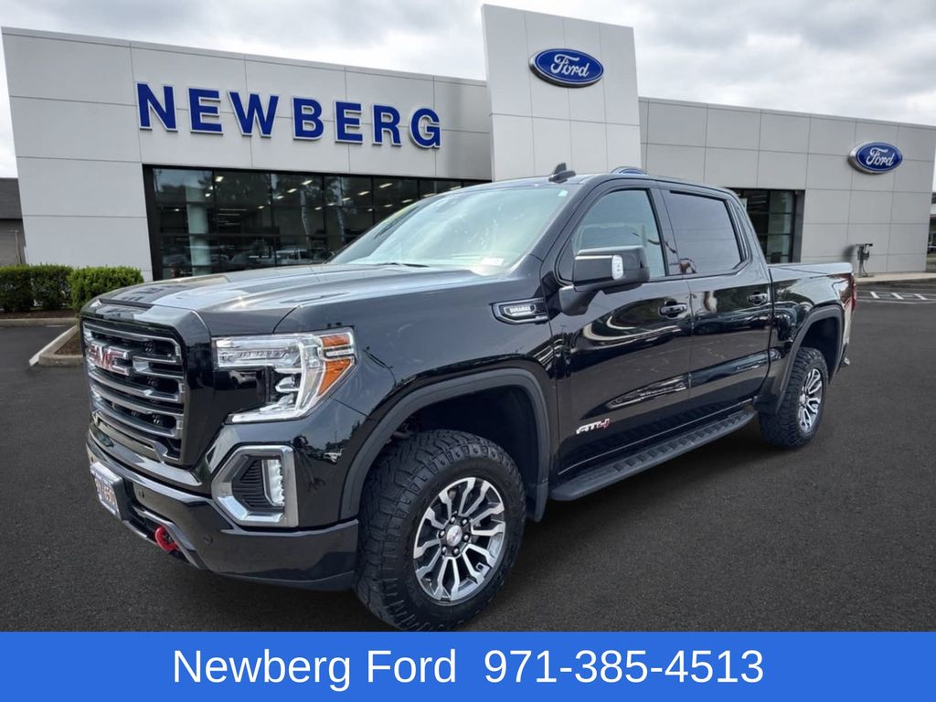 Black (Ebony Twilight Metallic) 2021 GMC Sierra 1500 Pickup Truck Four-Wheel Drive Automatic