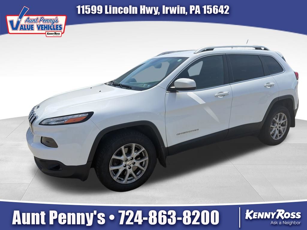 Bright White Clearcoat 2016 Jeep Cherokee Latitude 4WD SUV / Crossover Four-Wheel Drive 9-Speed Automatic