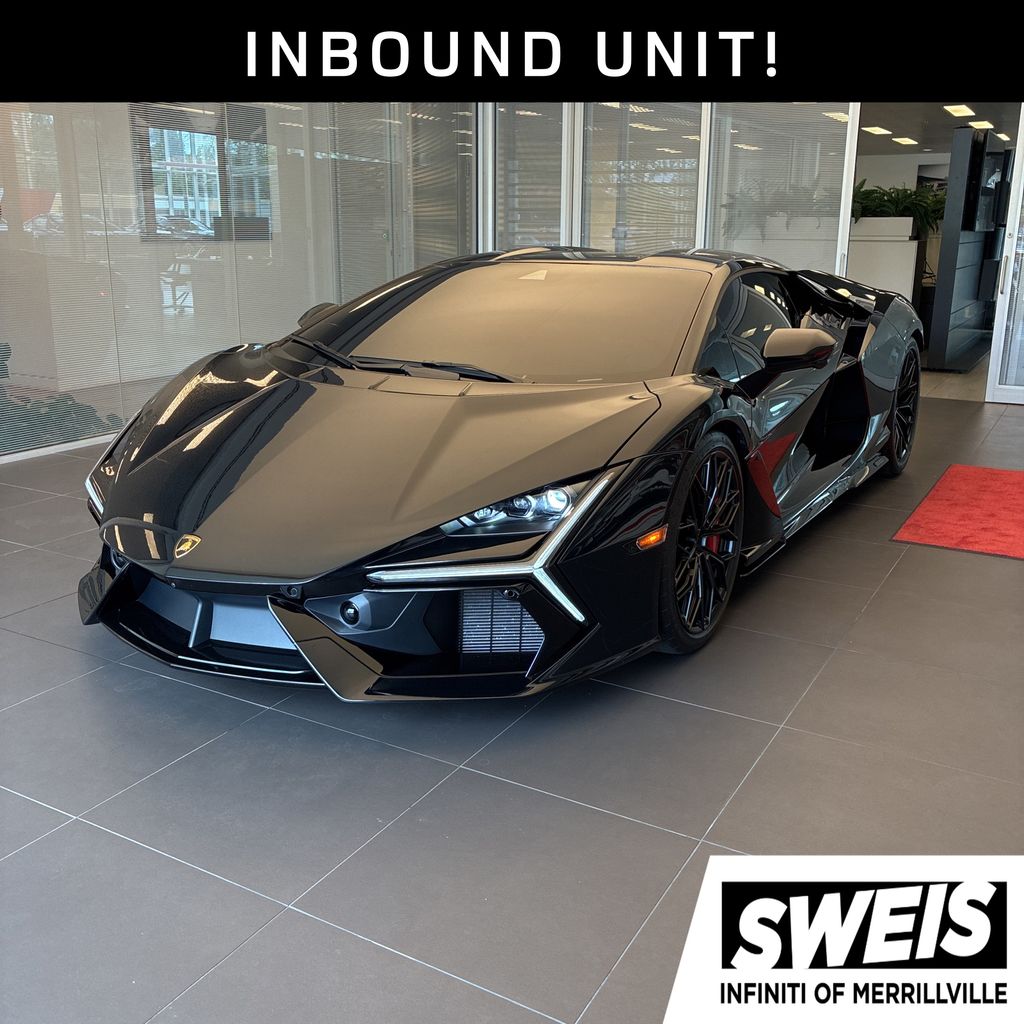 Nero Helene Metallic 2024 Lamborghini Revuelto AWD Coupe All-Wheel Drive 8-Speed Dual Clutch