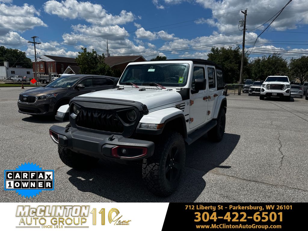 Bright White Clearcoat 2018 Jeep Wrangler SUV / Crossover Four-Wheel Drive 6-Speed Manual