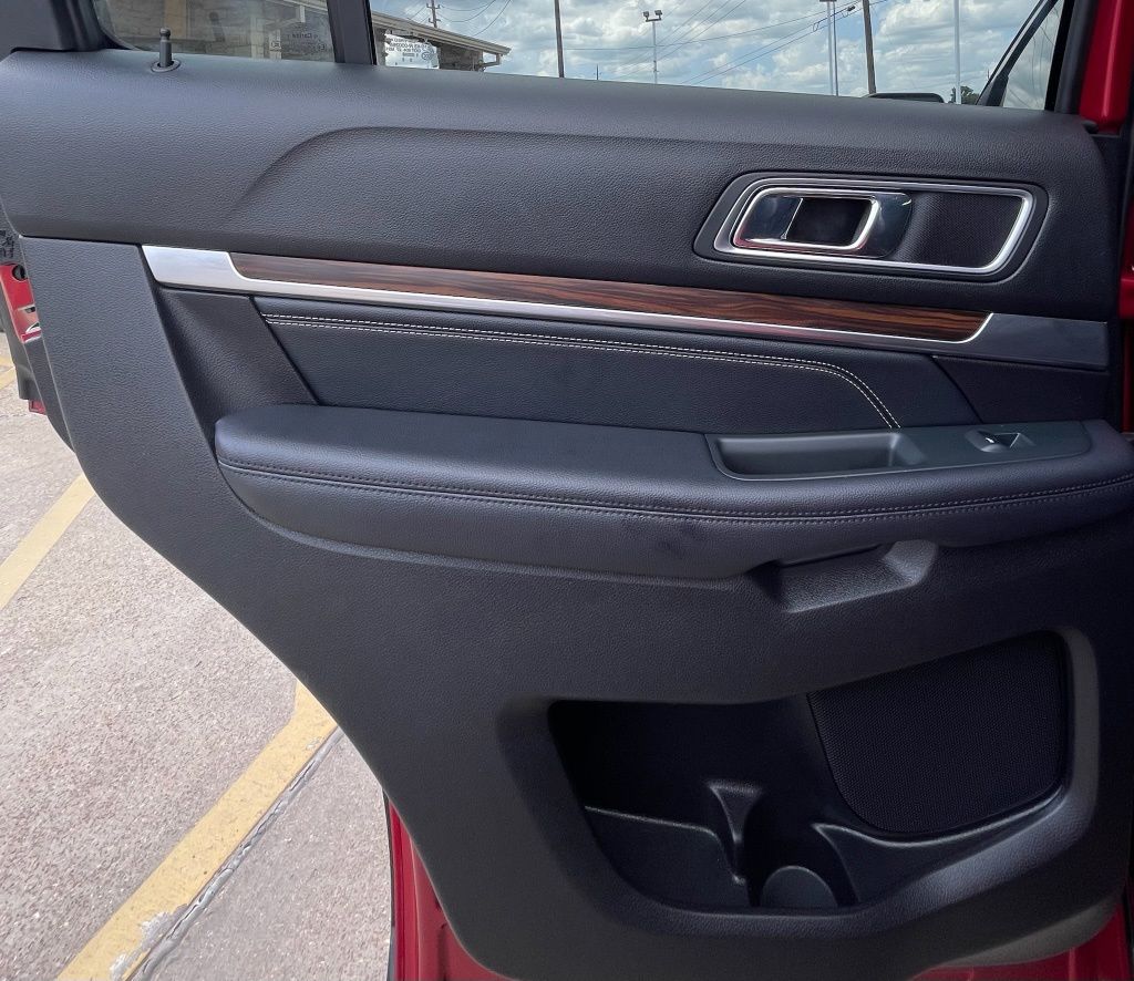 2018 Ford Explorer Limited Red at Bayway Cadillac of The Woodlands