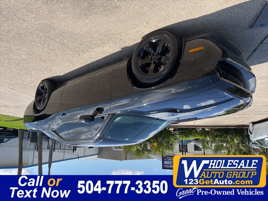 Black Clearcoat 2013 Dodge Challenger R/T RWD Coupe Rear-Wheel Drive 5-Speed Automatic