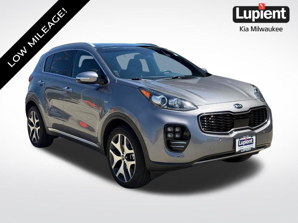 Mineral Silver 2017 Kia Sportage SUV / Crossover All-Wheel Drive 6-Speed Automatic