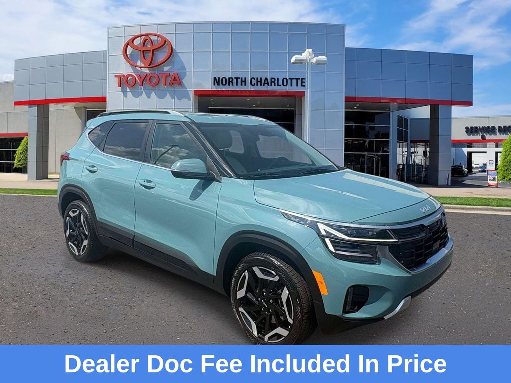 Pluton Blue 2024 Kia Seltos SUV / Crossover All-Wheel Drive 8-Speed Automatic