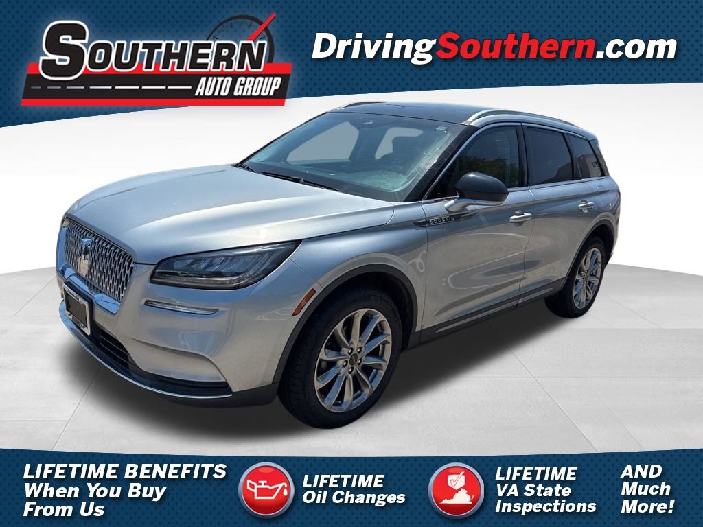 Silver 2022 Lincoln Corsair Standard AWD SUV / Crossover All-Wheel Drive 8-Speed Automatic