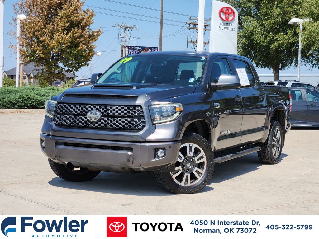 Gray 2019 Toyota Tundra Pickup Truck Four-Wheel Drive 6-Speed Automatic