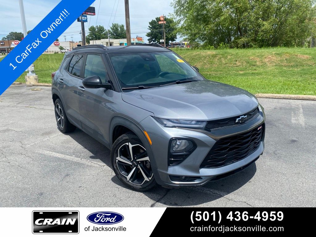 Gray (Satin Steel Metallic) 2022 Chevrolet Trailblazer SUV / Crossover Front-Wheel Drive Continuously Variable Transmission