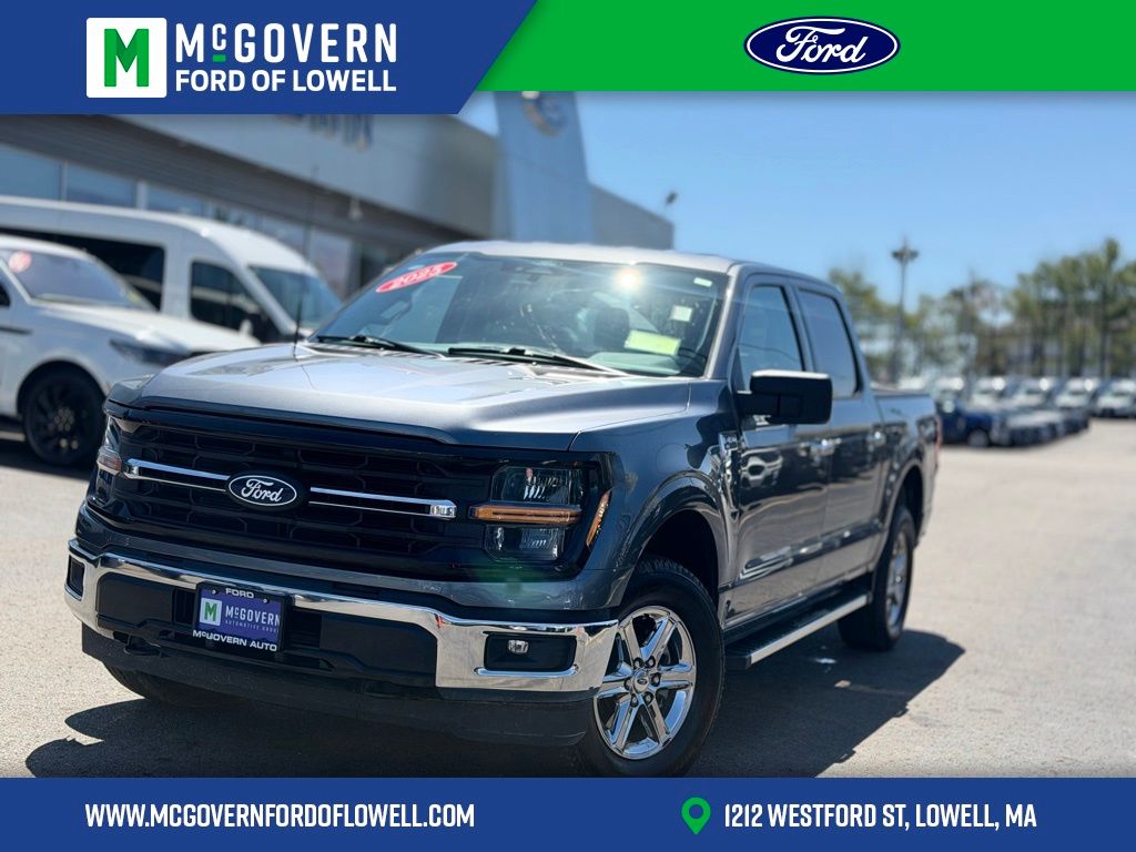 Carbonized Gray Metallic 2025 Ford F-150 Pickup Truck Four-Wheel Drive Automatic