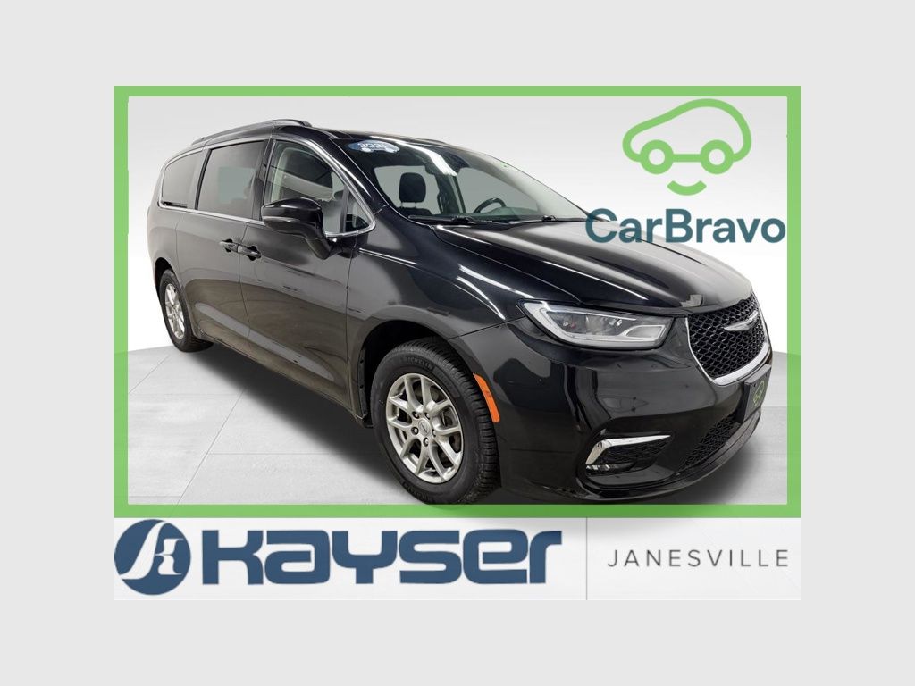 Brilliant Black Crystal Pearlcoat 2021 Chrysler Pacifica Minivan Front-Wheel Drive 9-Speed Automatic