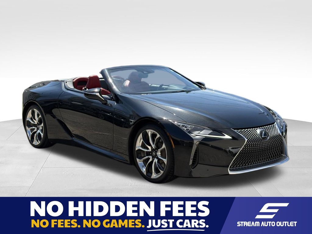 Black (Caviar) 2021 Lexus LC Convertible Rear-Wheel Drive Automatic