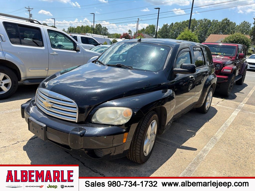 Black 2009 Chevrolet HHR Wagon Front-Wheel Drive 4-Speed Automatic