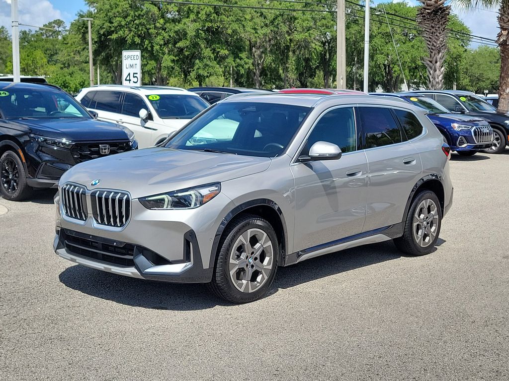 Silver Metallic 2025 BMW X1 SUV / Crossover All-Wheel Drive 7-Speed Automatic