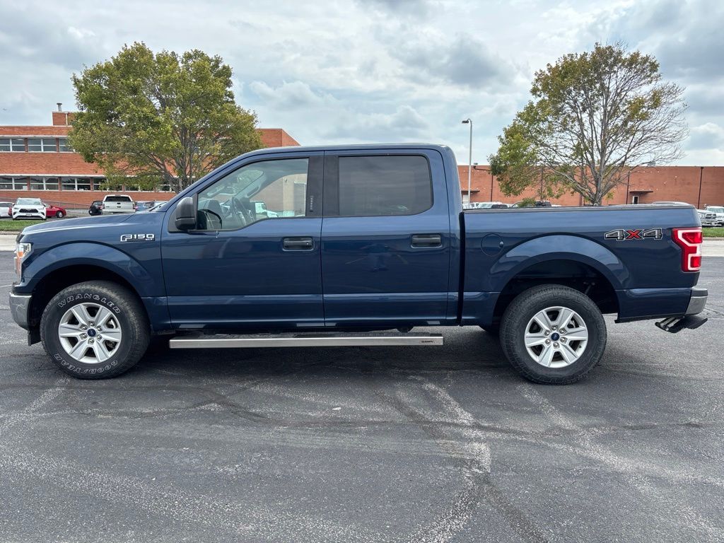 2020 Blue Ford F-150 XLT 4X4 Truck