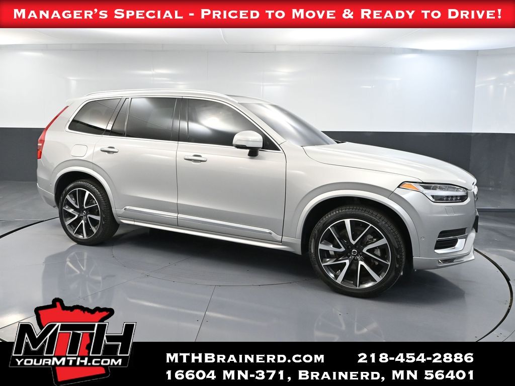 Silver Dawn Metallic 2024 Volvo XC90 B5 Plus Bright Theme AWD SUV / Crossover All-Wheel Drive Automatic