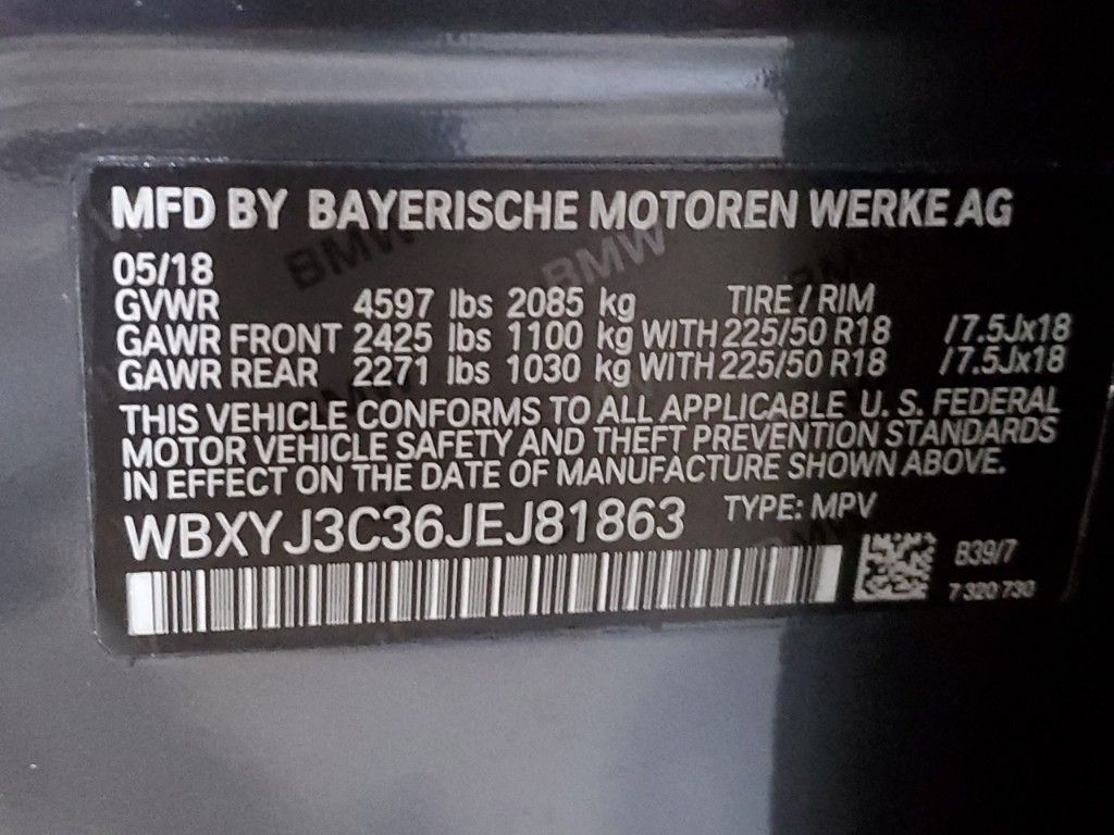 2018 BMW X2 sDrive28i 39