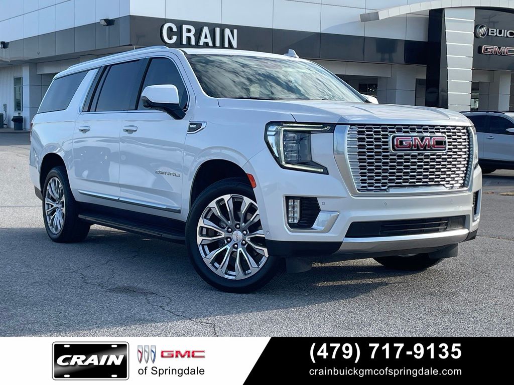 White Frost 2024 GMC Yukon XL SUV / Crossover Four-Wheel Drive