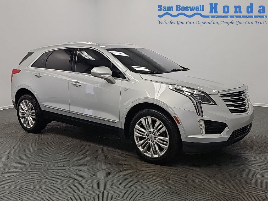 Radiant Silver Metallic 2018 Cadillac XT5 SUV / Crossover Four-Wheel Drive 8-Speed Automatic