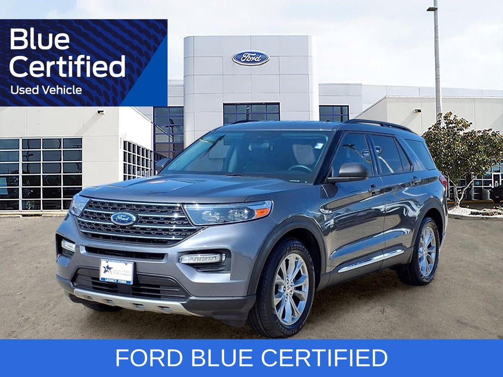 2022 Ford Explorer XLT Gray at DeMontrond Automotive Group