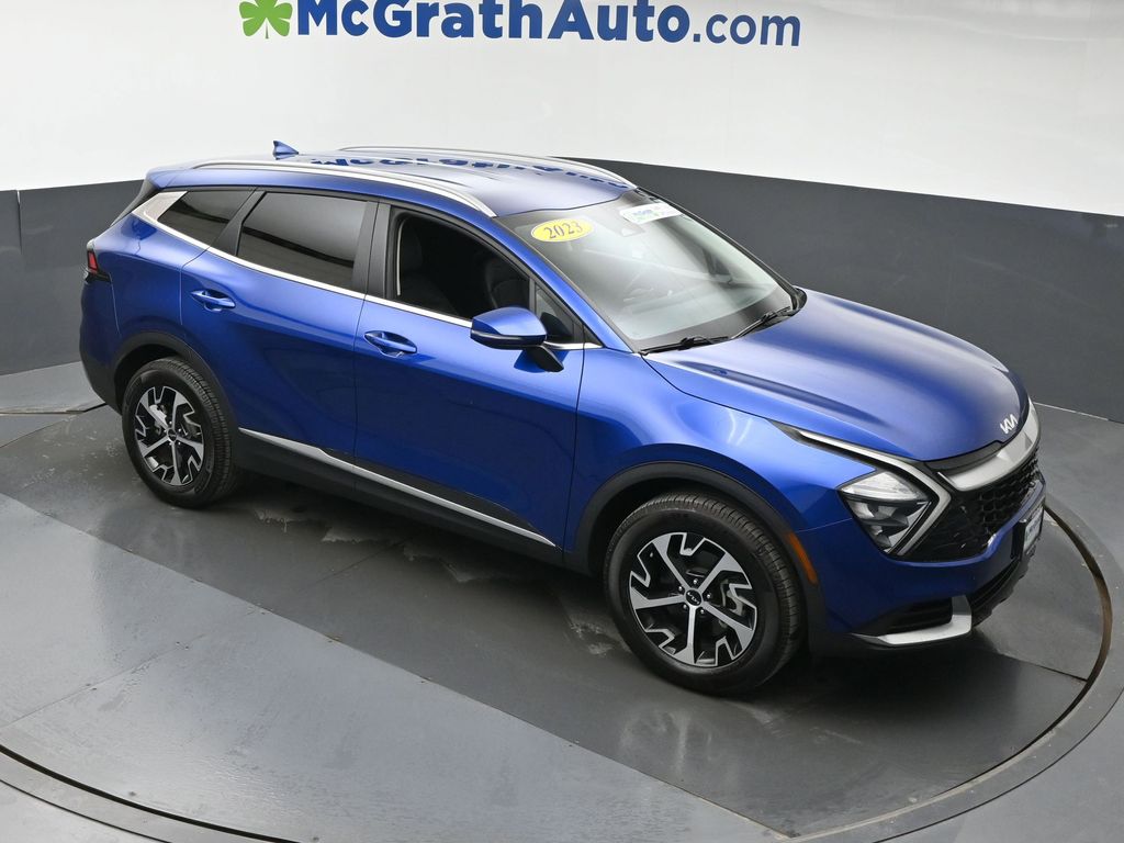 Certified Used 2023 Blue Kia EX image 3