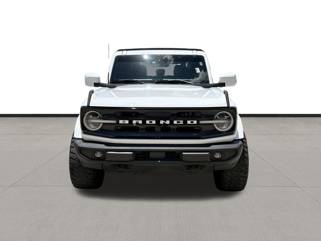 2022 Ford Bronco Outer Banks White at DeMontrond Ford