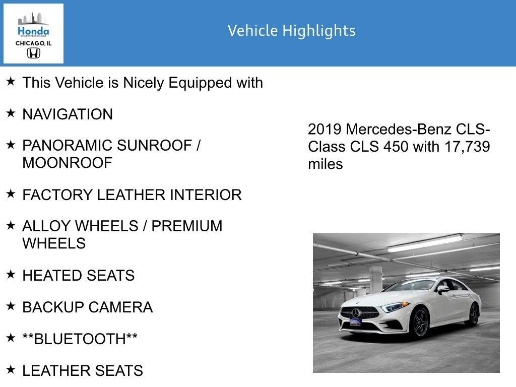 2019 Mercedes-Benz CLS CLS 450 7